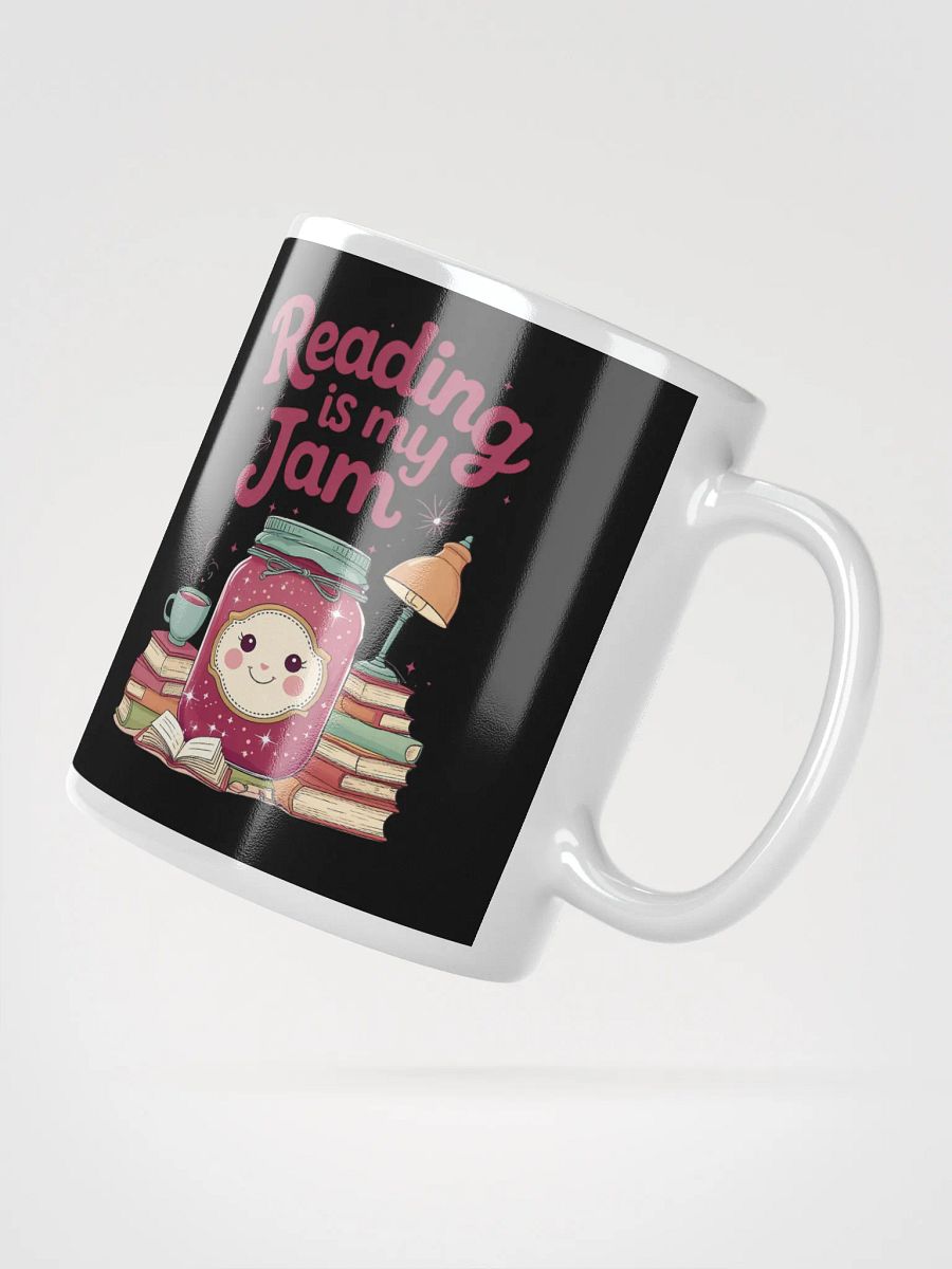 Reading Is My Jam – Cute Book Lover Mug for Readers and Bibliophiles product image (2)