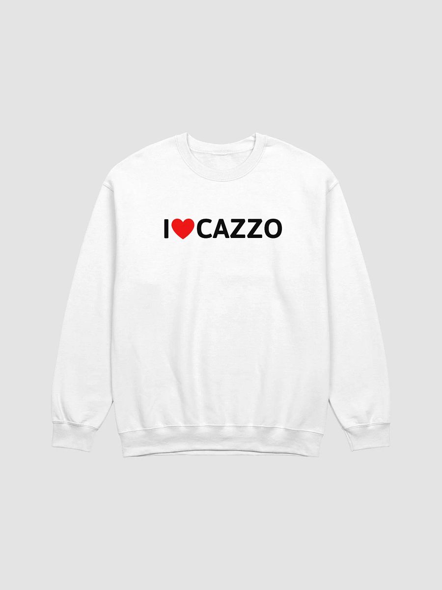 I ♥️ cazzo crewneck light product image (3)