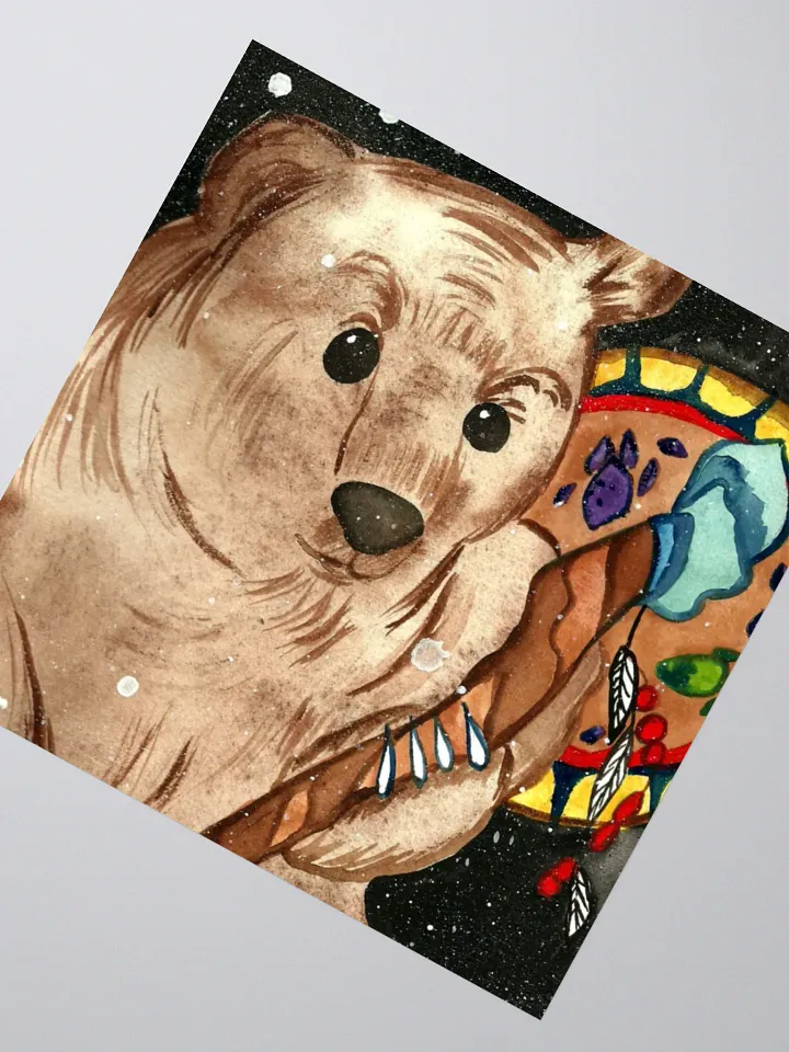Bear Shaman Sticker product image (4)