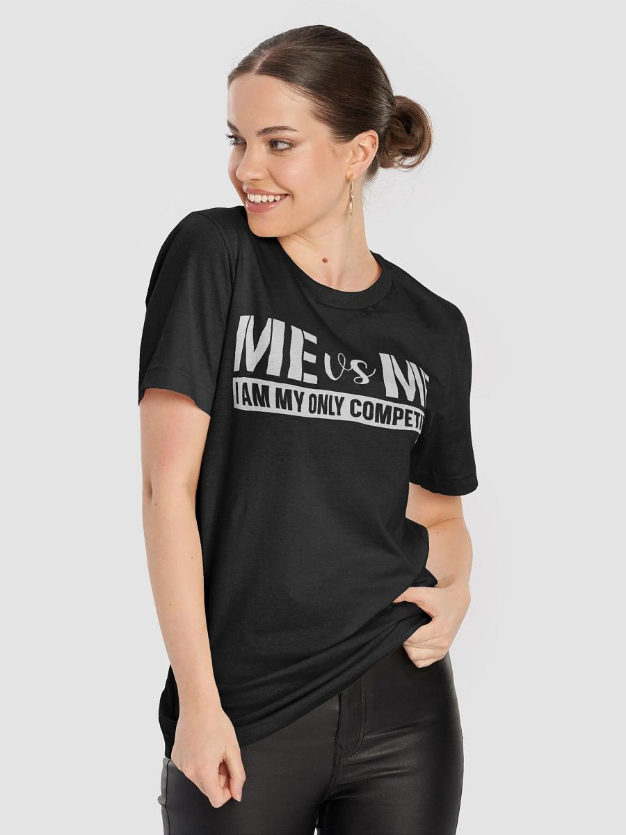 Me Vs Me I Am My Only Competition - Women's Black T-Shirt product image (7)