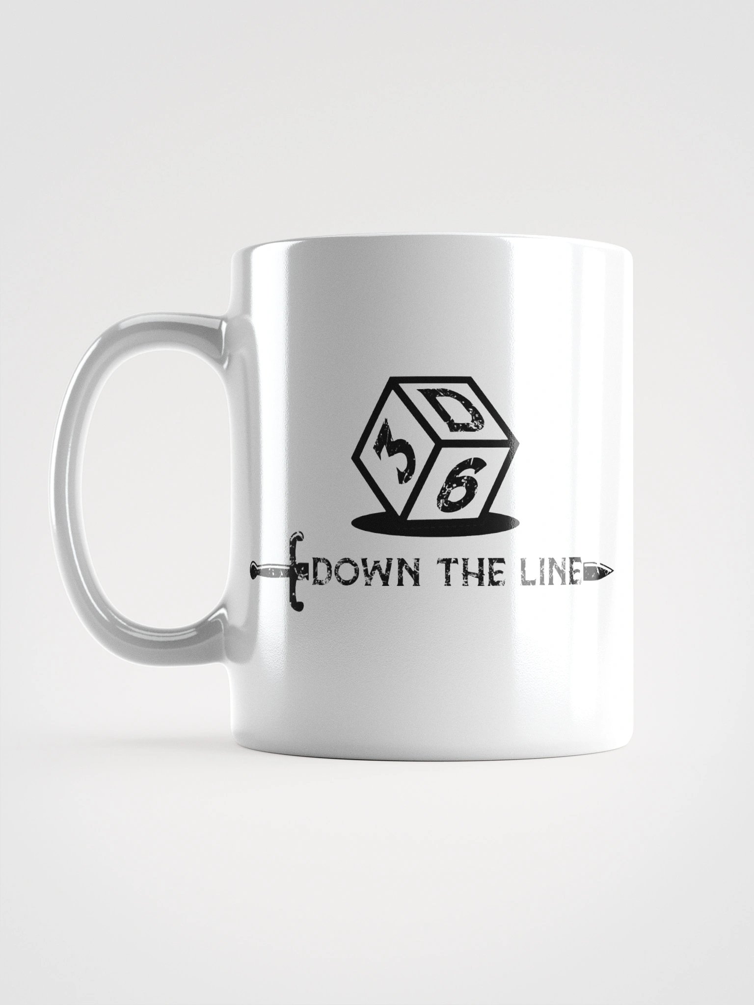 3d6 DTL Horizontal Logo on Light Mug product image (18)
