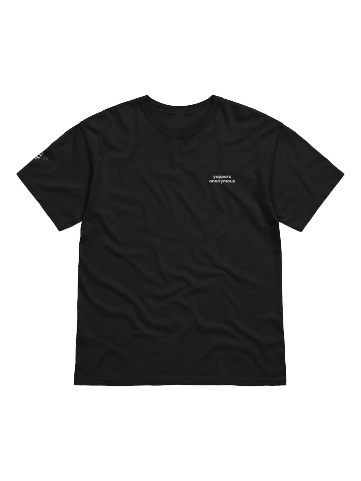 "yappers anonymous" comfie tee product image (1)