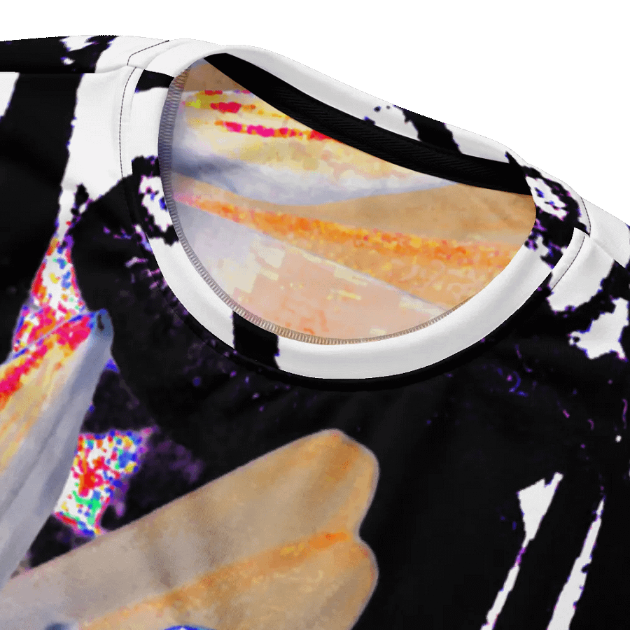 Abstract Neon Daises Unisex Sweatshirt product image (4)