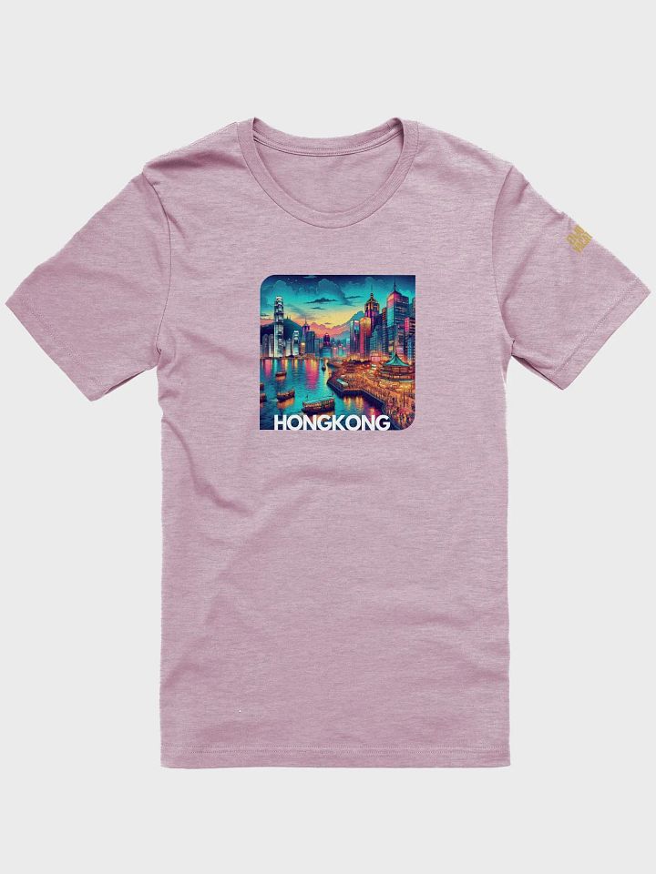 Bella+Canvas Supersoft T-Shirt | AI Design Hongkong city china product image (2)