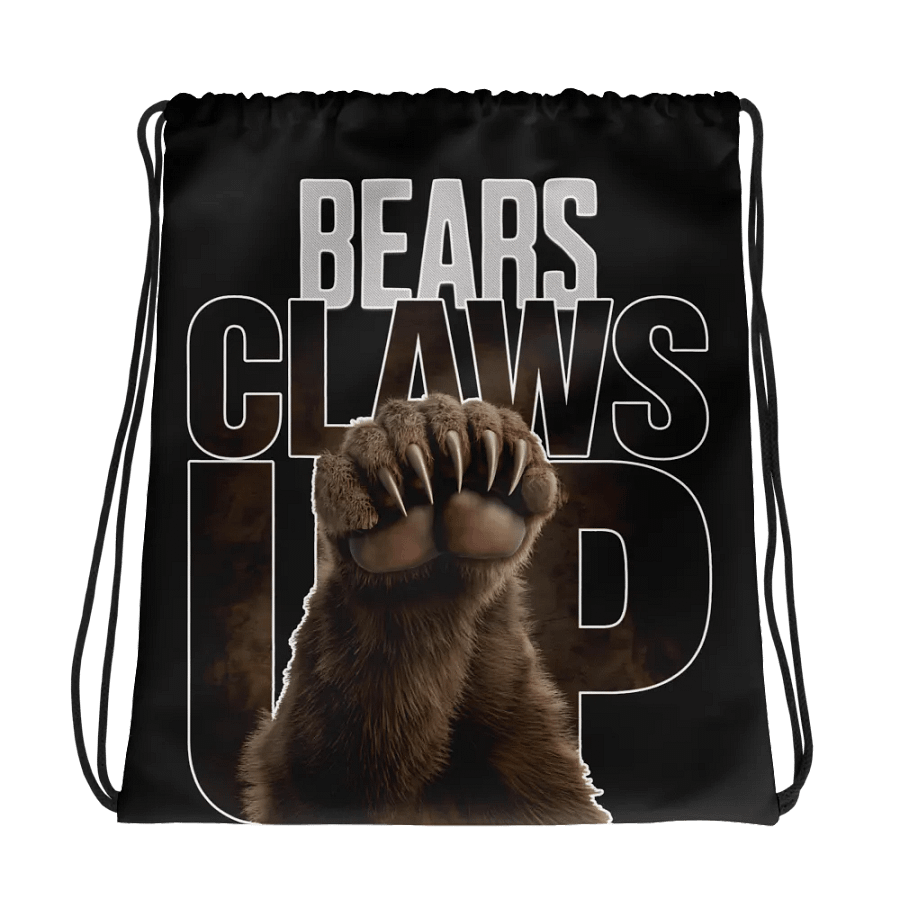 Bears Claws Up Drawstring Backpack | Chicago Bears | NFL Home Locker product image (1)