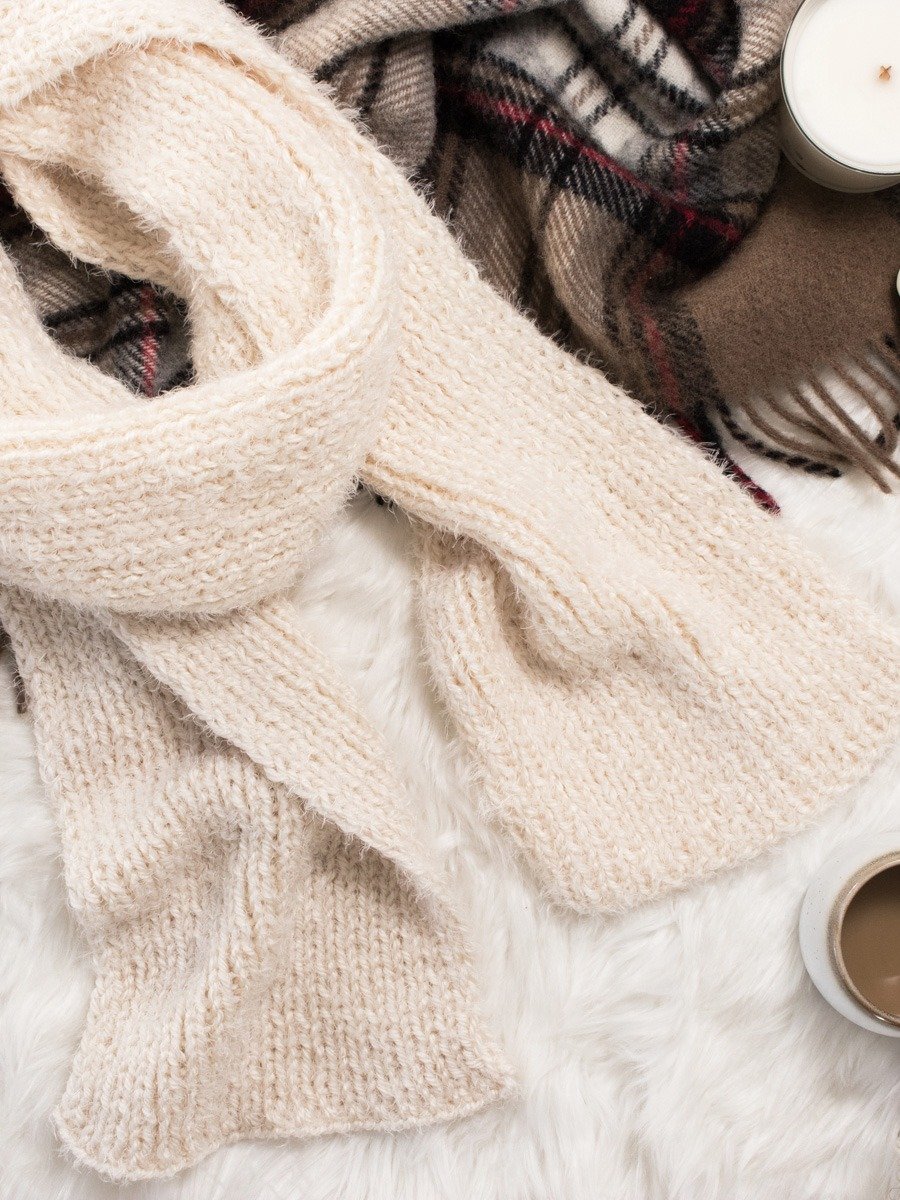 Reversible Scarf Knitting Pattern - Guardian Angel product image (1)