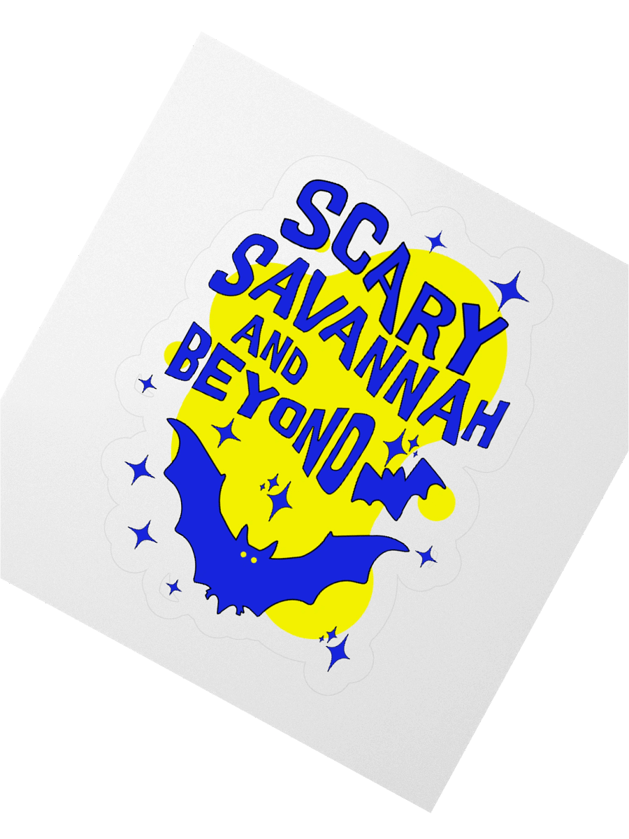 Scary Savannah Bat Sticker product image (6)