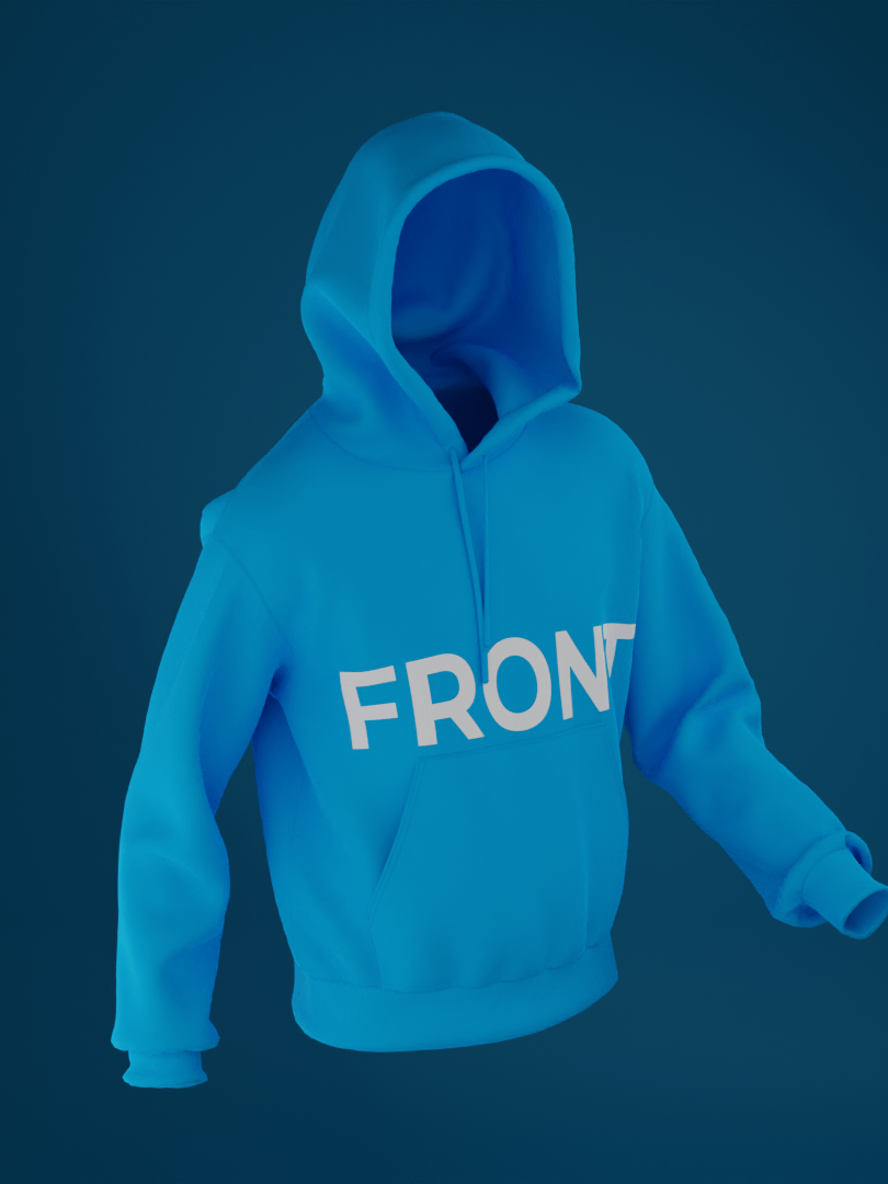 Hoodie with rope (Walking and 360 Animation) product image (4)