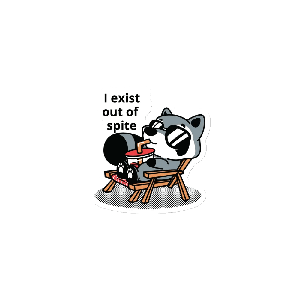 I Exist Out Of Spite Magnet product image (1)