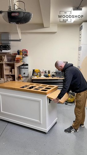 Installing an extra retractable shelf for the snack bar! Also, I rarely do a Paint job on my projects, but when I do it looks...