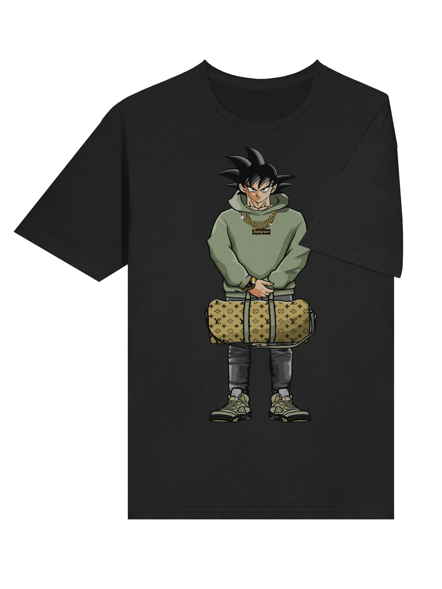 Dragon Ball – Goku – Luxury Street Duffle – Gildan Softstyle T-Shirt product image (4)