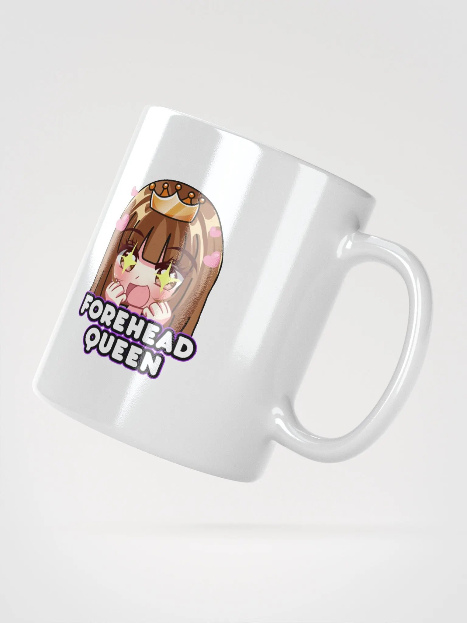 Forehead Queen White Mug product image (2)