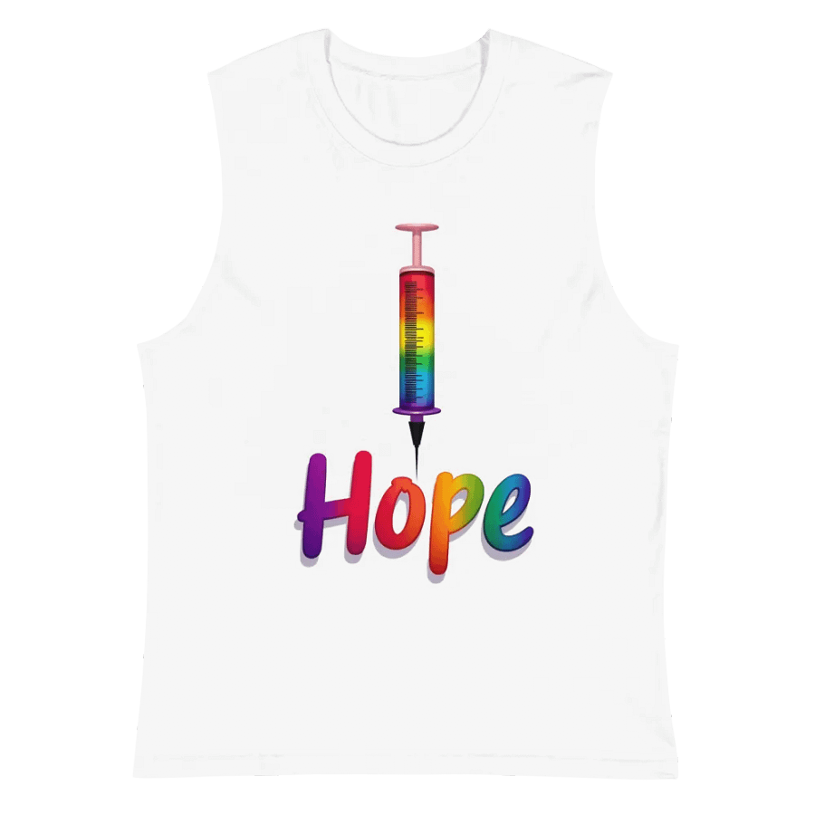 Rainbow of Hope Muscle Tank product image (6)