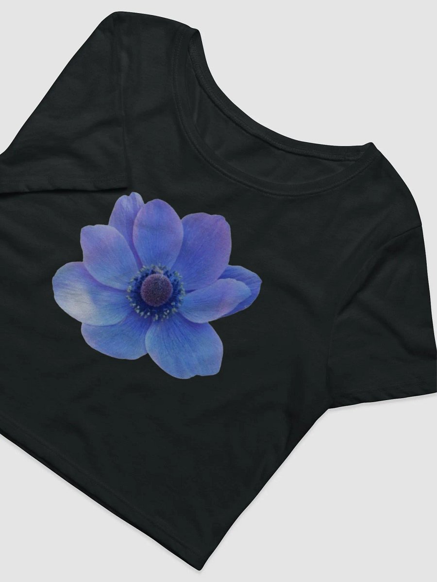 Blue Petal Symphony Crop Tee product image (6)