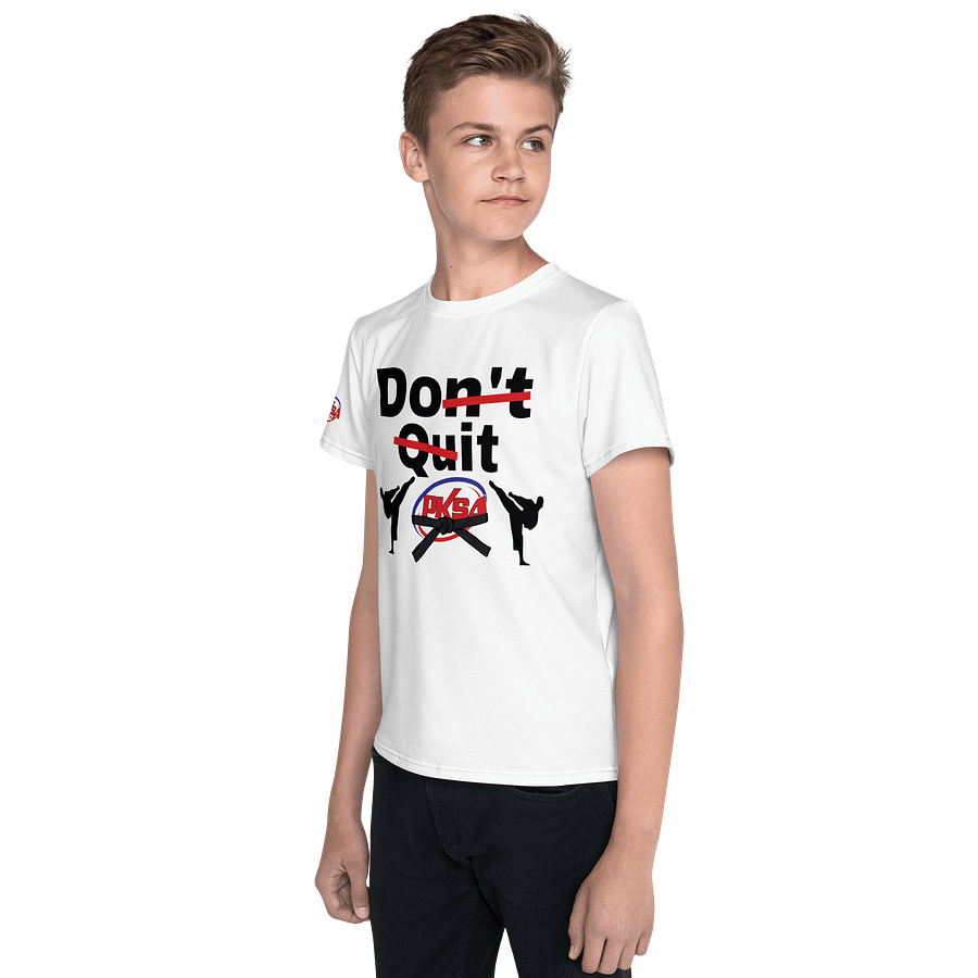 Kids "Don't Quit" all over print t-shirt product image (3)