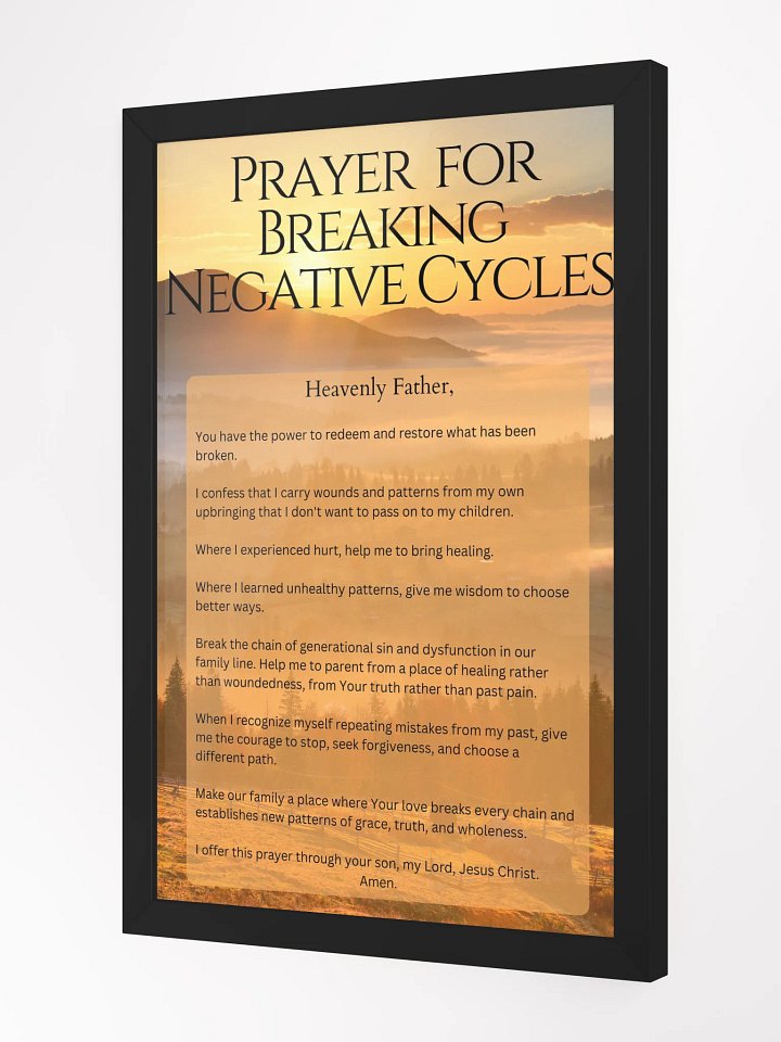 Prayer for Breaking Nagtive Cycles product image (2)