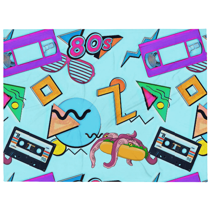 80's Nostalgia /w Tenta-sausage Blanket product image (2)