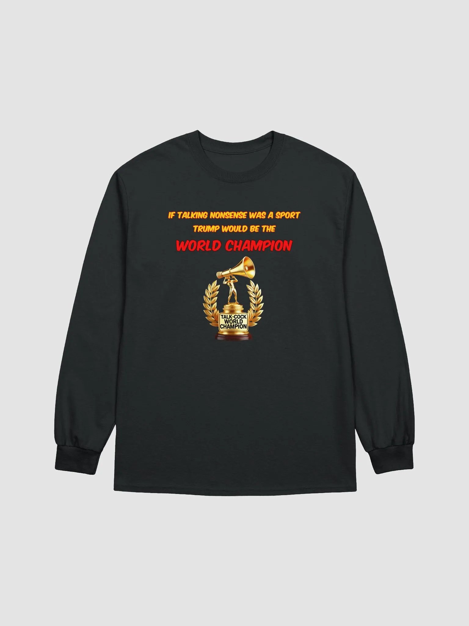 Sarcastic Cotton Long Sleeve Tee product image (3)