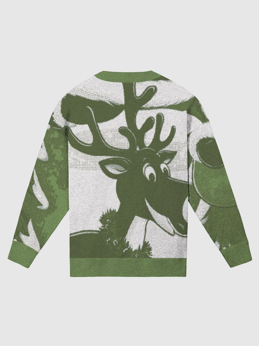 Santa & Reindeer Knitted Crewneck product image (10)