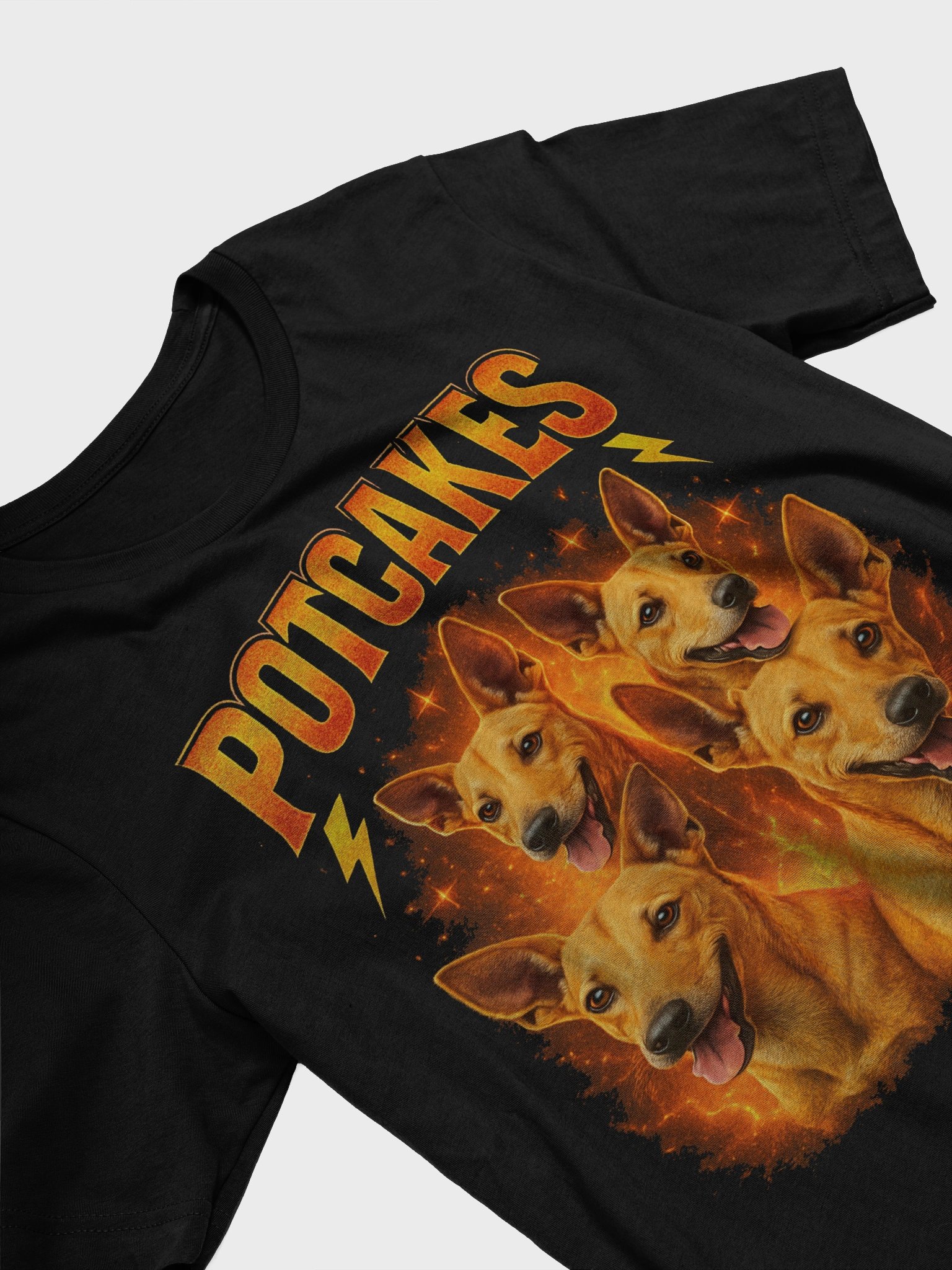 Bootleg Rap Tee Shirt | Potcake Dog TShirt product image (3)