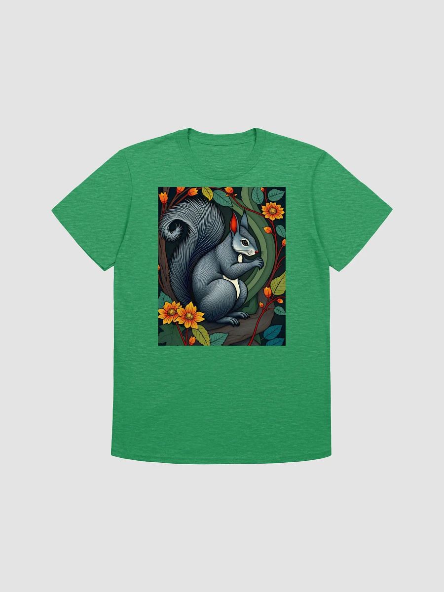 Whimsical Squirrel Branch T-Shirt product image (1)