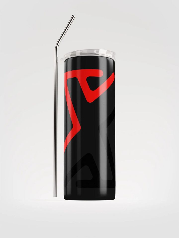 Red&Black STRAW TUMBLER product image (1)