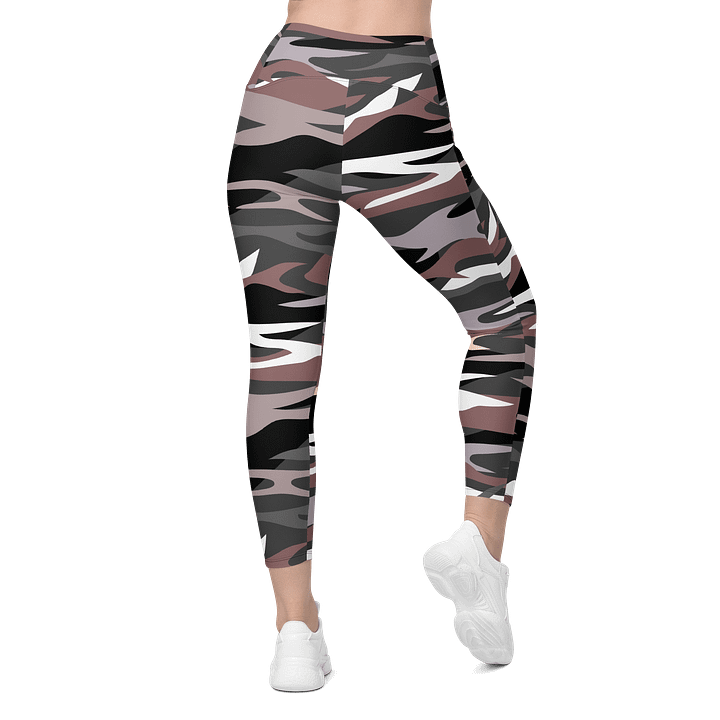 She’s The Veteran Camo Leggings with Pockets product image (2)