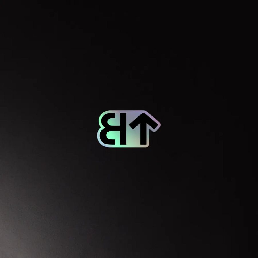 Buffalo Trees Logo Holographic Stickers product image (4)