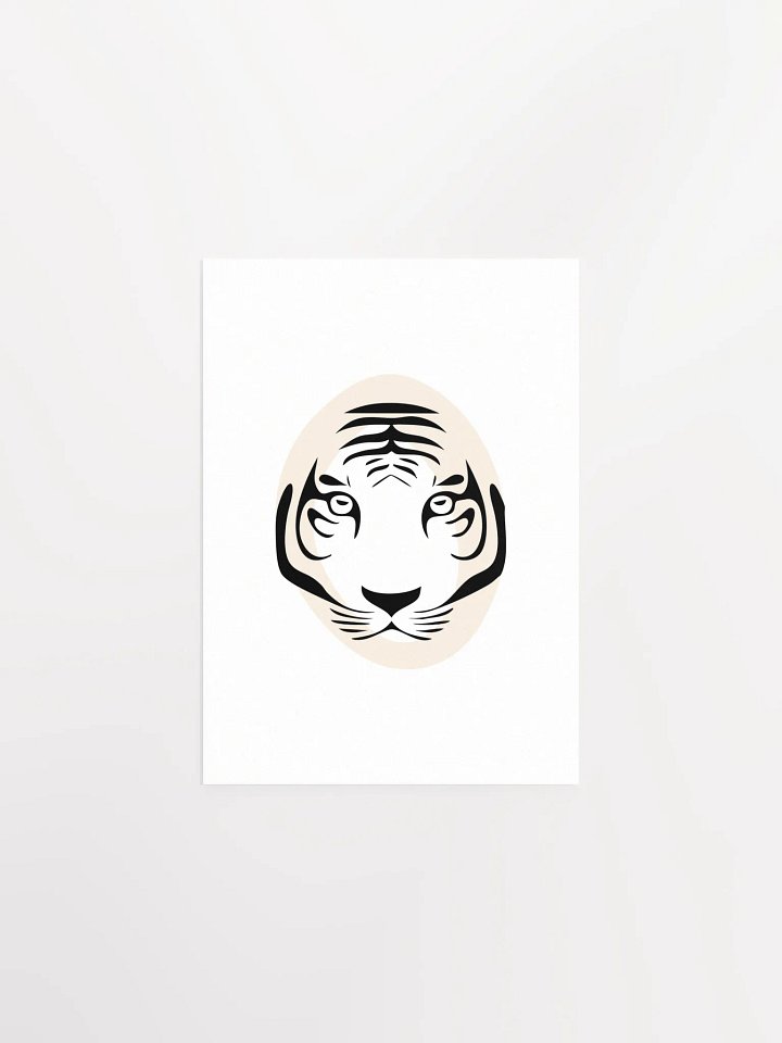 The Watcher - Minimalist Tiger Print product image (2)