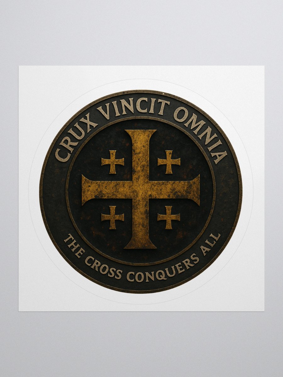 Crux Vincit Omnia sticker product image (1)