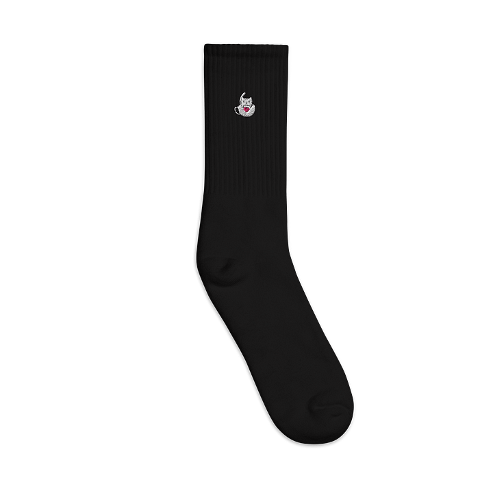 Softie's Café Logo Crew Socks product image (1)