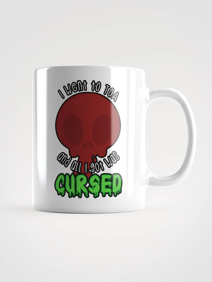 All I Got Was Cursed - Death Knight - White Glossy Mug product image (1)