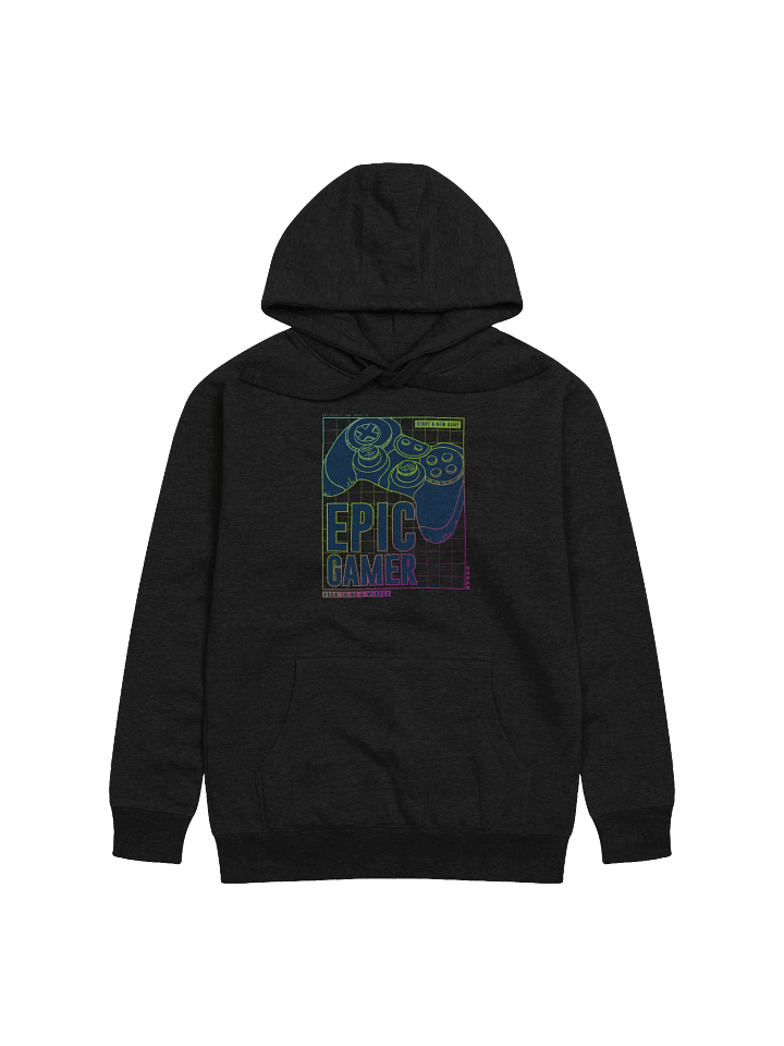 Epic Gamer Front Printed Hoodie product image (1)