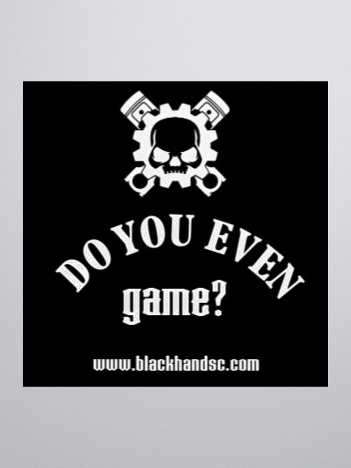 Skull Gear Kiss Cut Stickers product image (2)