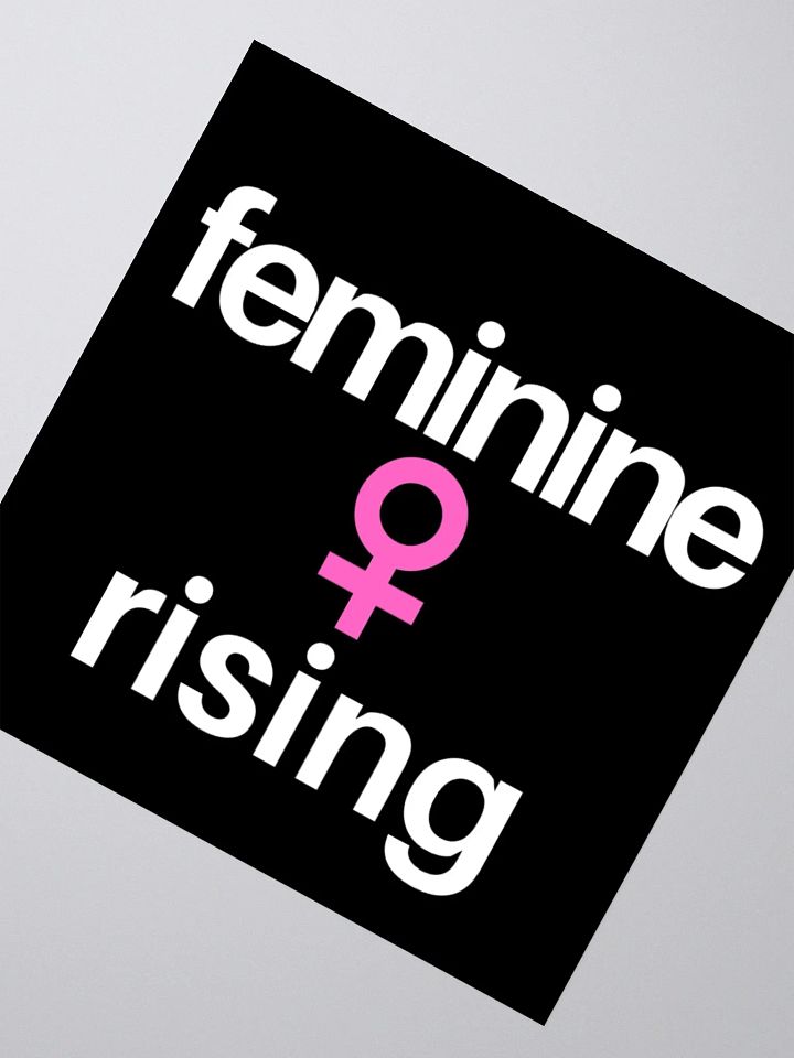 Feminine Rising Sticker. product image (5)