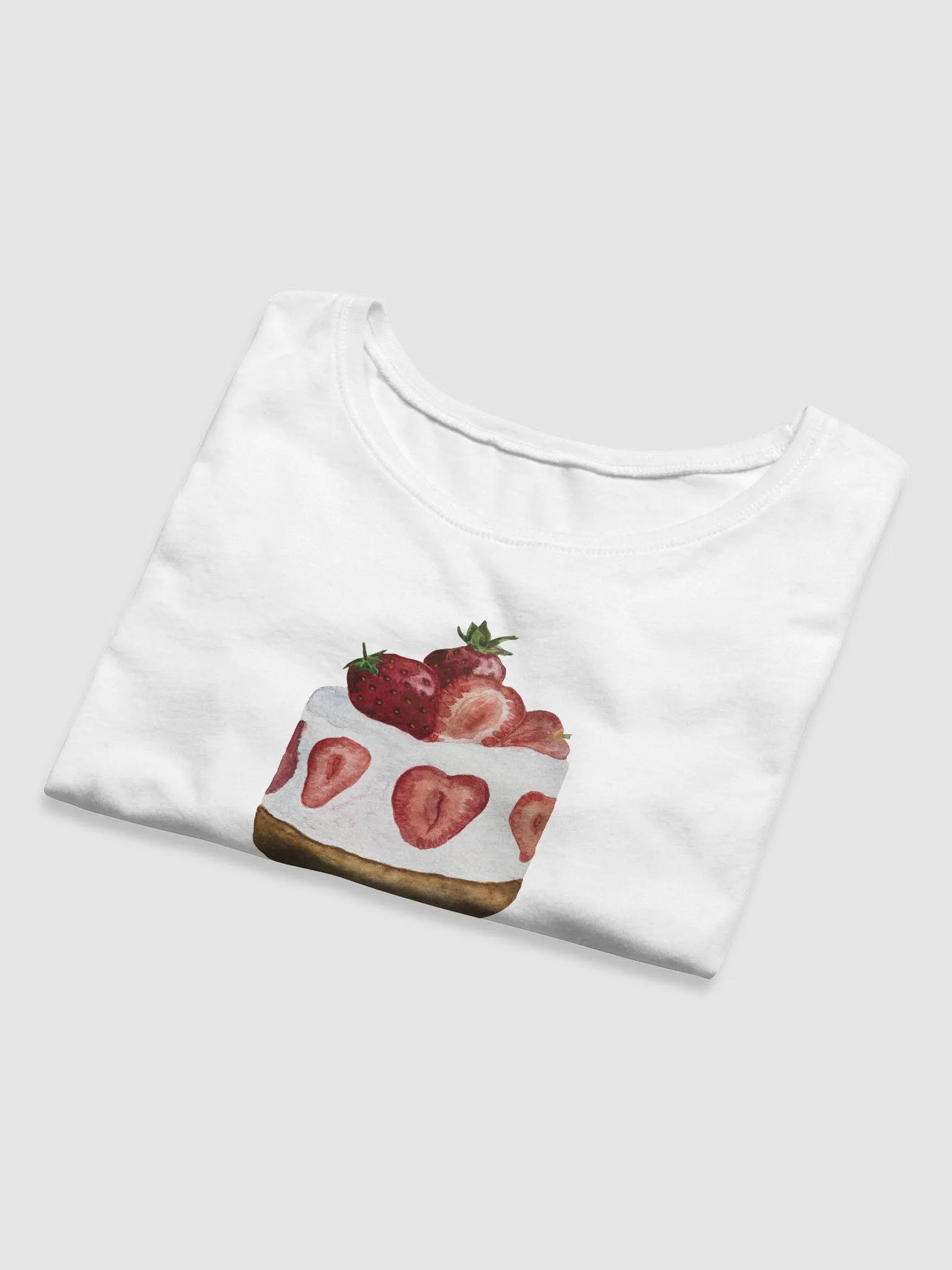 Strawberry Cake Baby Tee product image (6)