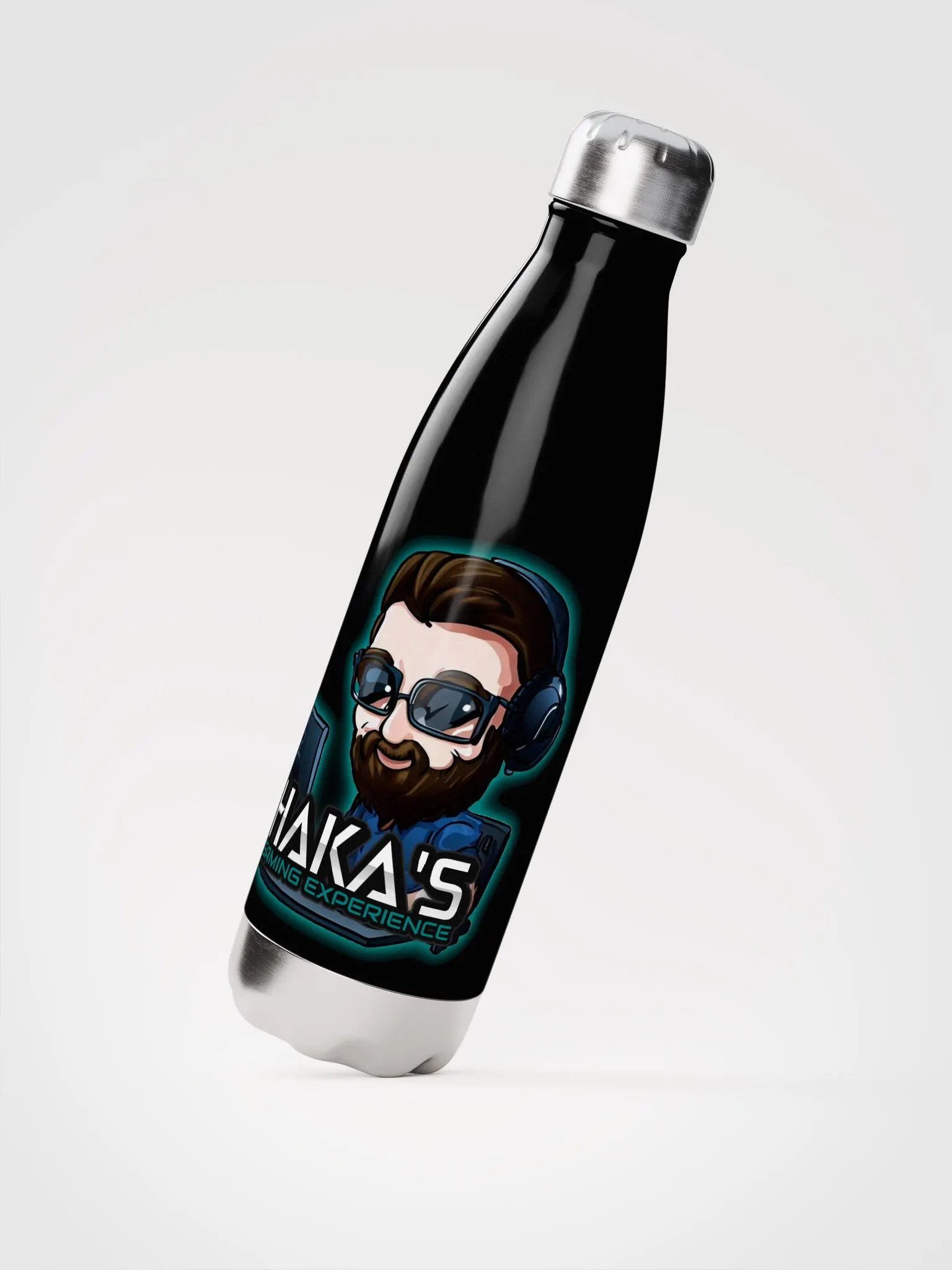 Gamer's Essential Stainless Steel Water Bottle product image (2)