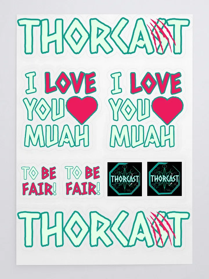 Sticker Set - Thorcast product image (1)