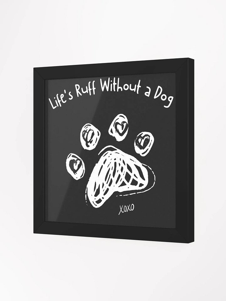 Life's Ruff Without a Dog Canvas Wall Art product image (16)
