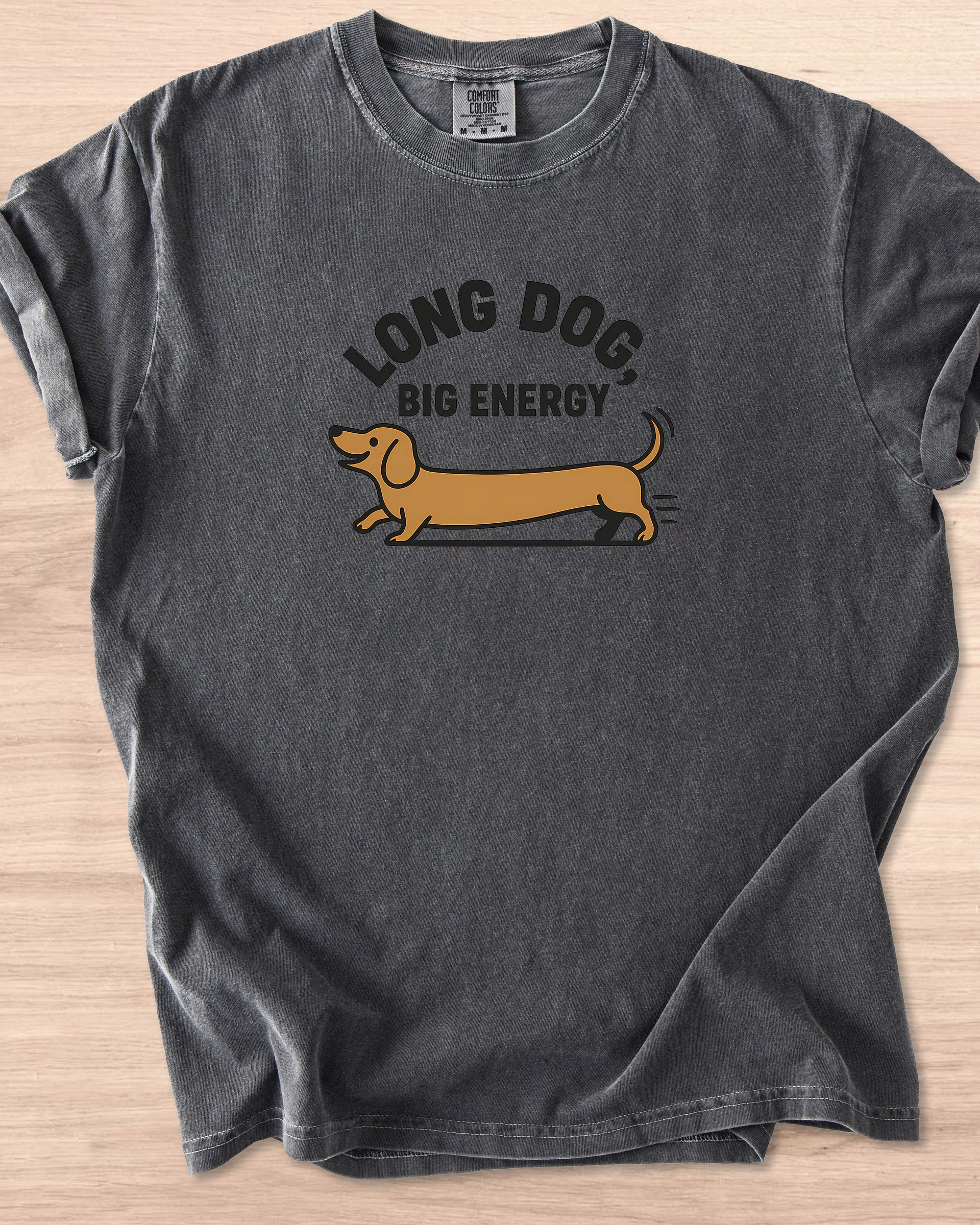 Long Dog Big Energy (Dachshund) Tee product image (68)