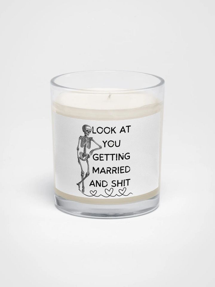 Eternal Love Skeleton Candle product image (1)
