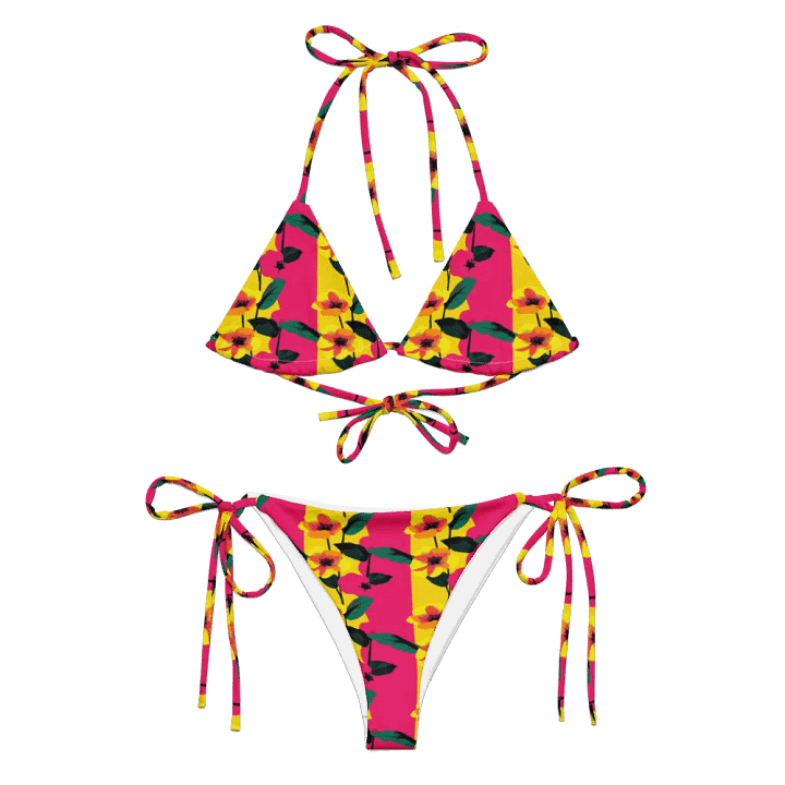 Bloom Striped Sunshine Bikini Set product image (2)