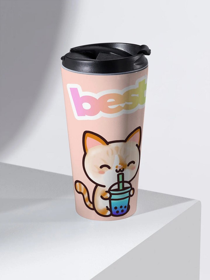 Peach Best Teas Stainless Steel Travel Mug product image (2)