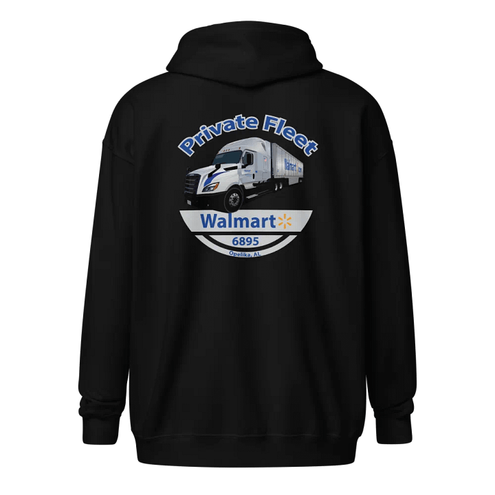 6895 Opelika Walmart Private Fleet Zip-up product image (1)