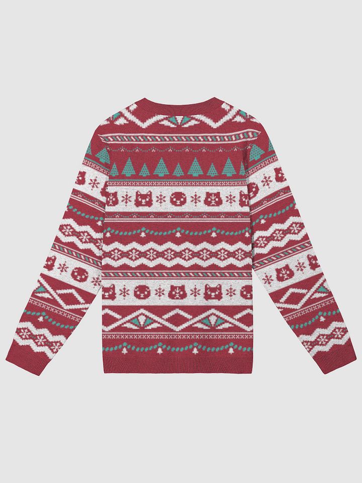 CUTE HOLIDAY SWEATER IN RED product image (2)