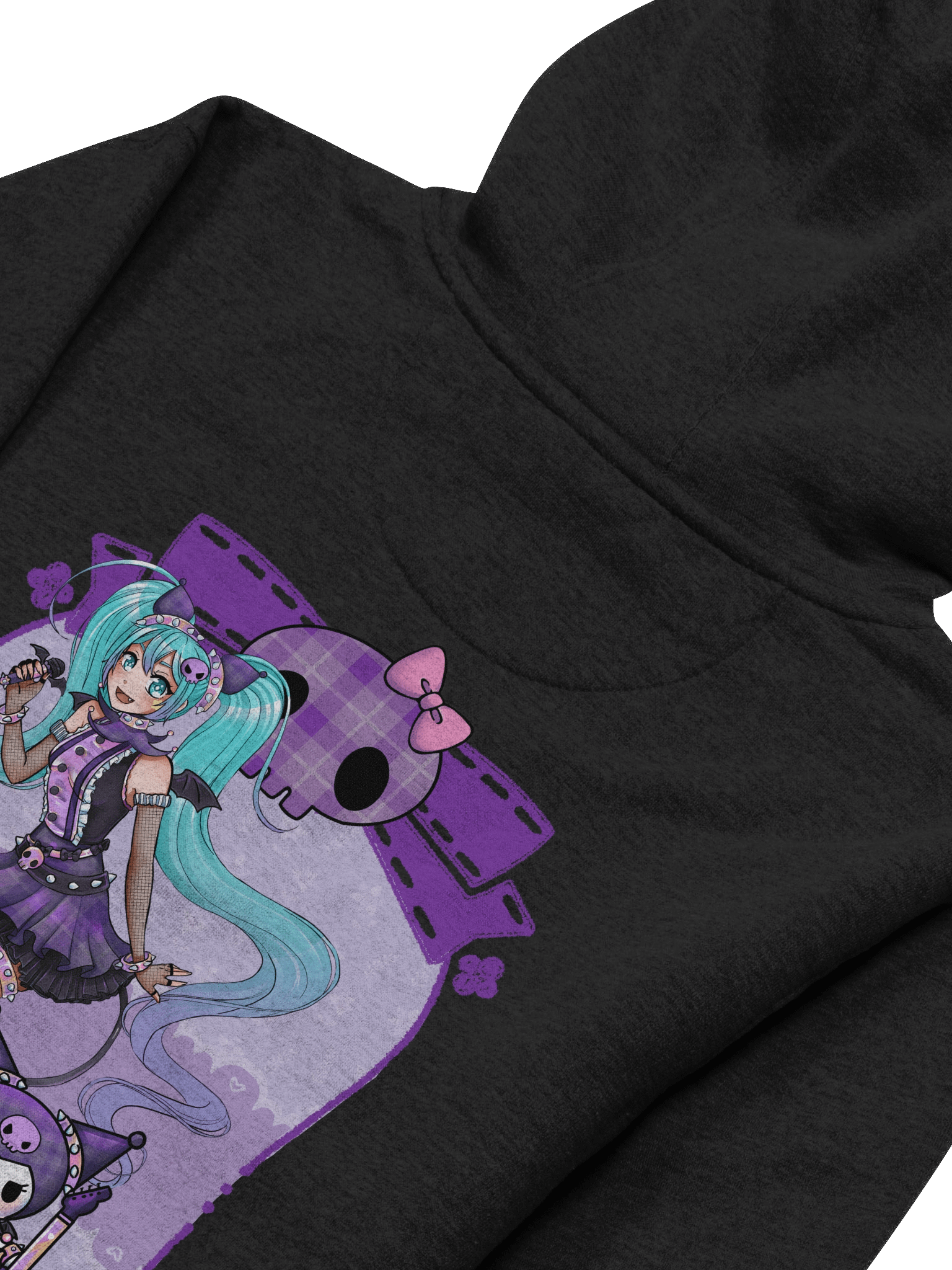 Miku X Kuromi hoodie product image (8)