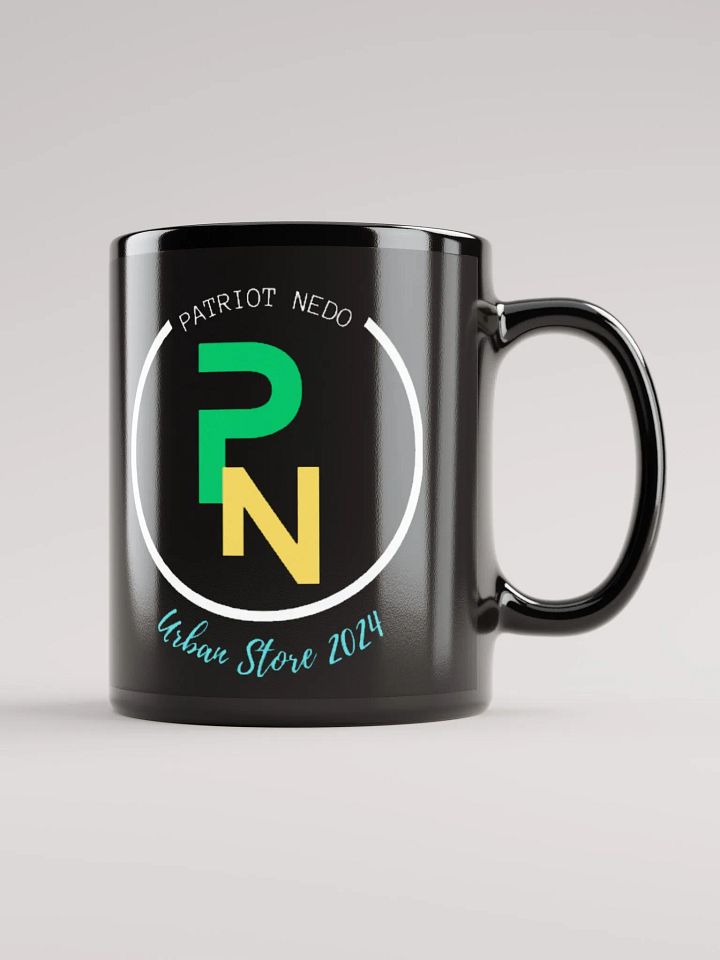 Patriot Nedo Store 100% Black Glossy Mug product image (2)