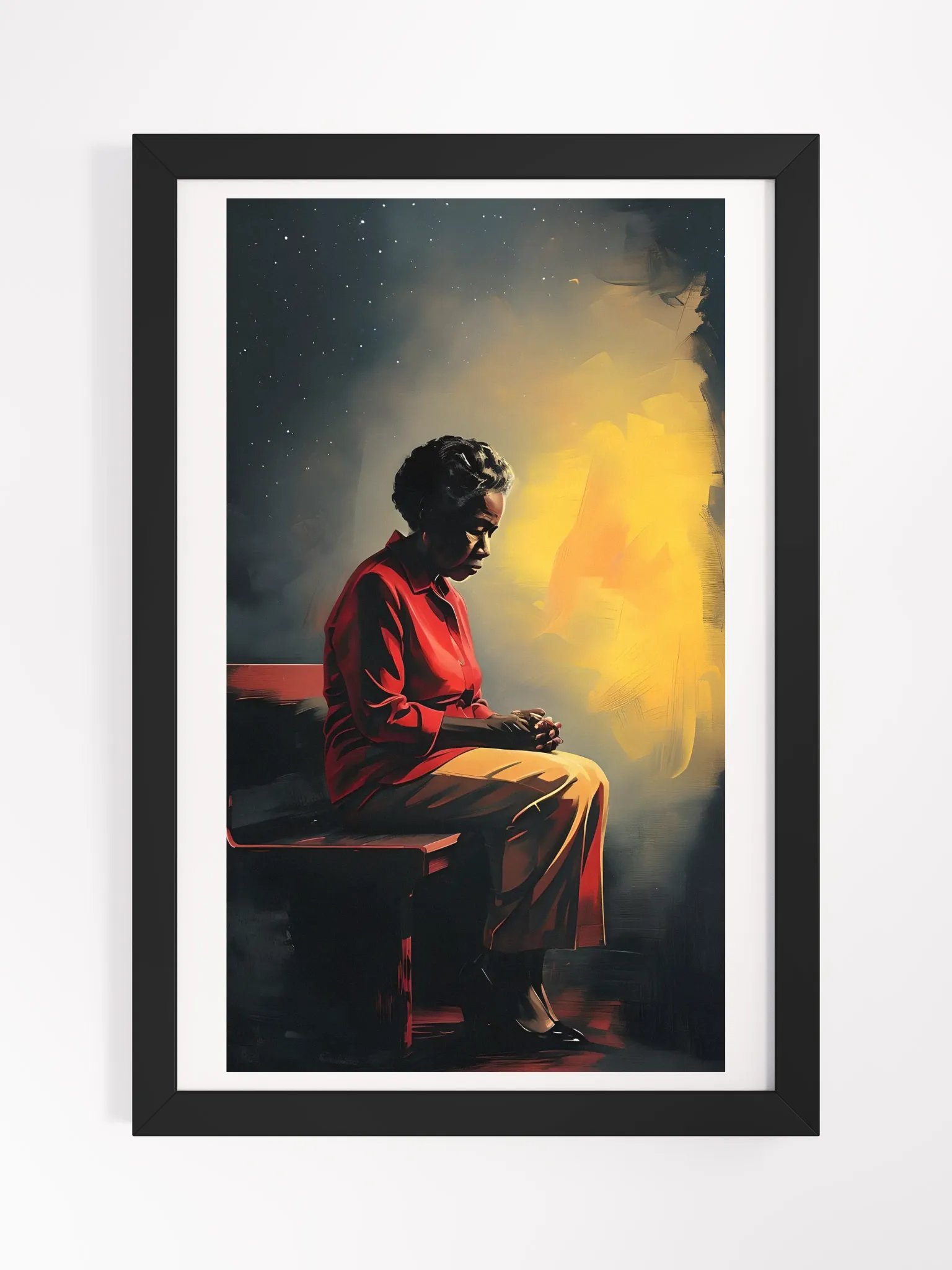 Evening Prayer – Framed Art Print product image (1)