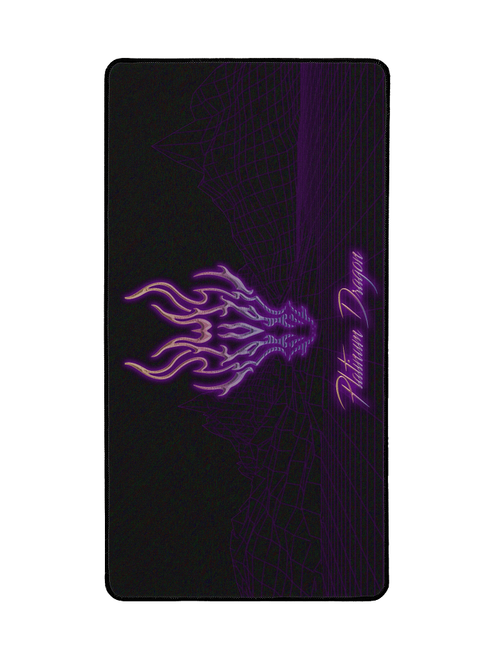 Platinum Dragon Retro Deskmat product image (2)