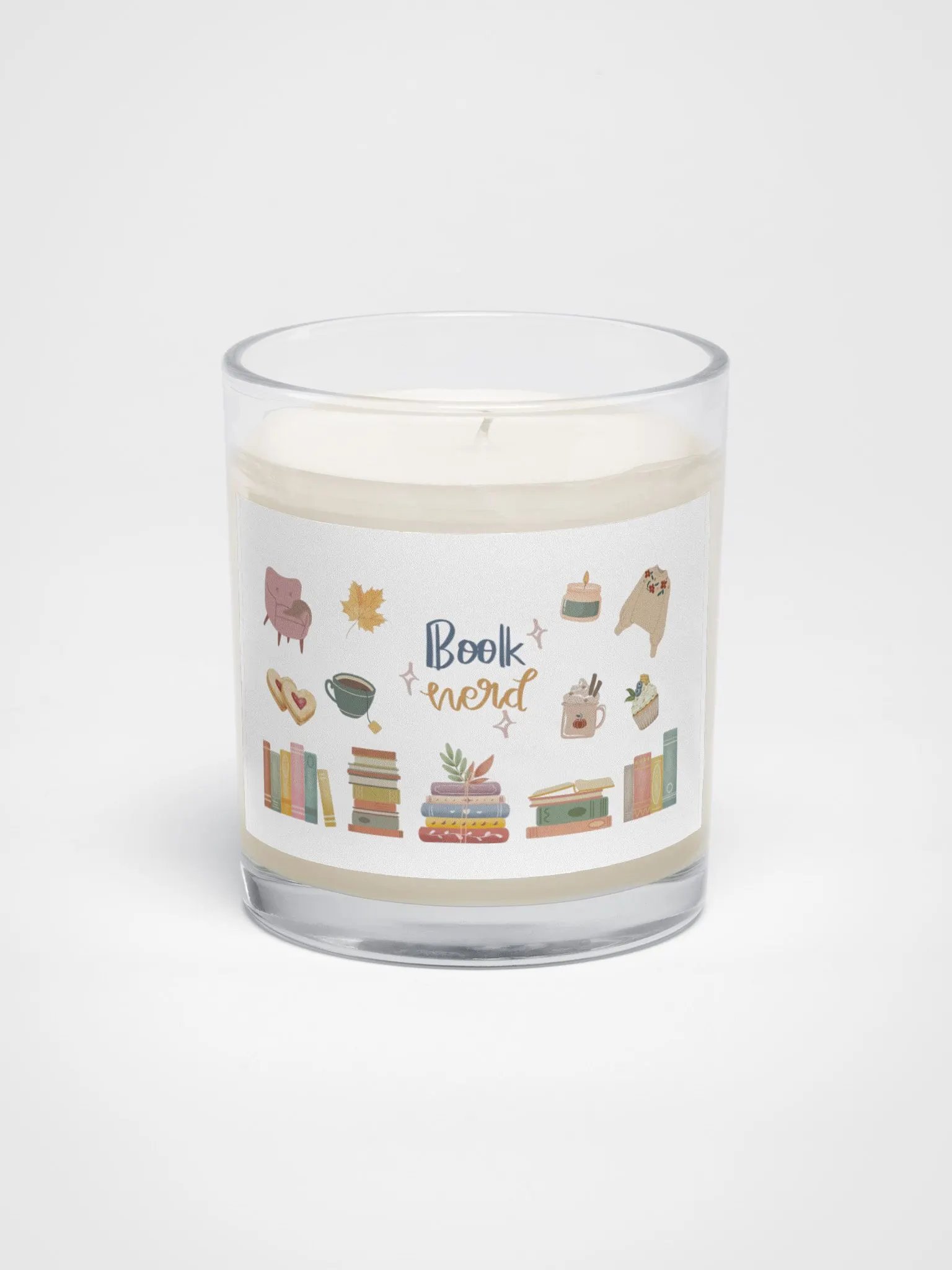 Cozy Book Nerd Soy Wax Candle product image (1)